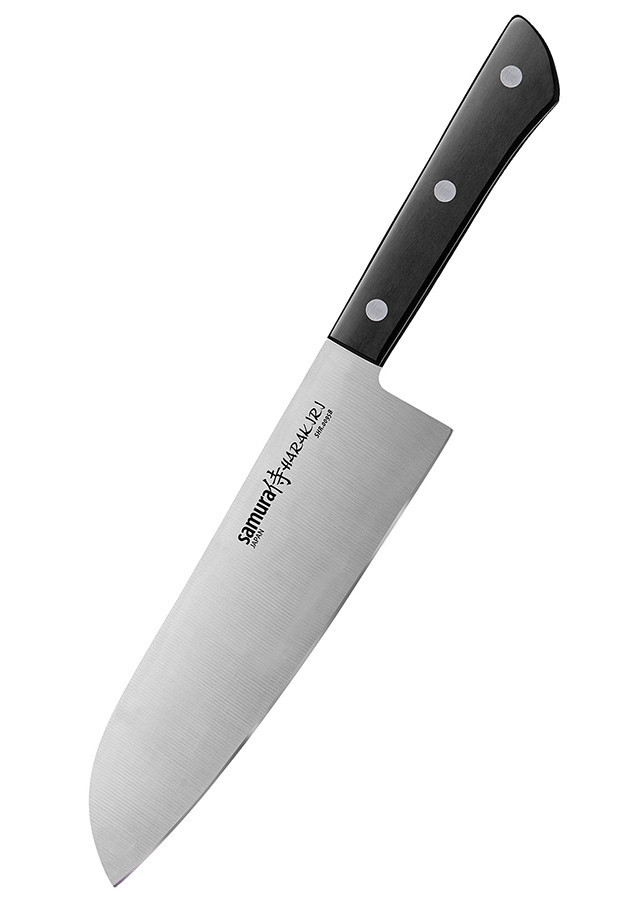 Couteau japonais Santoku Samura Harakiri lame 180 mm. 1737912552 - Découvrez les 10 couteaux japonais les plus vendus de 2024 pour votre cuisine