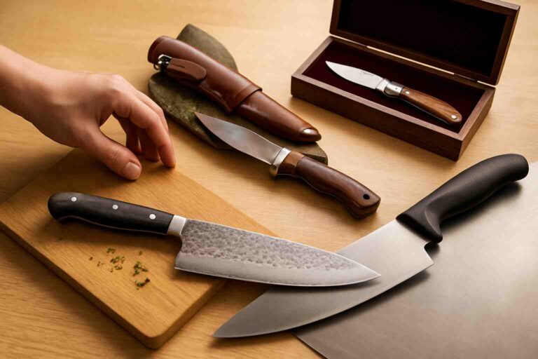 comment choisir des couteaux guide complet pour la cuisine la chasse la collection et lusage professionnel - Comment choisir des couteaux : guide complet pour la cuisine, la chasse, la collection et l'usage professionnel