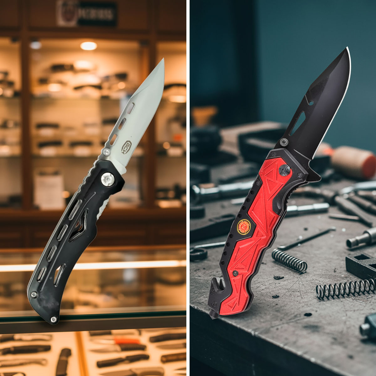 couteau de sauvetage vs couteau tactique quelle est la difference et lequel as tu vraiment besoin - Couteau de sauvetage vs. couteau tactique : Quelle est la différence et lequel as-tu vraiment besoin ?
