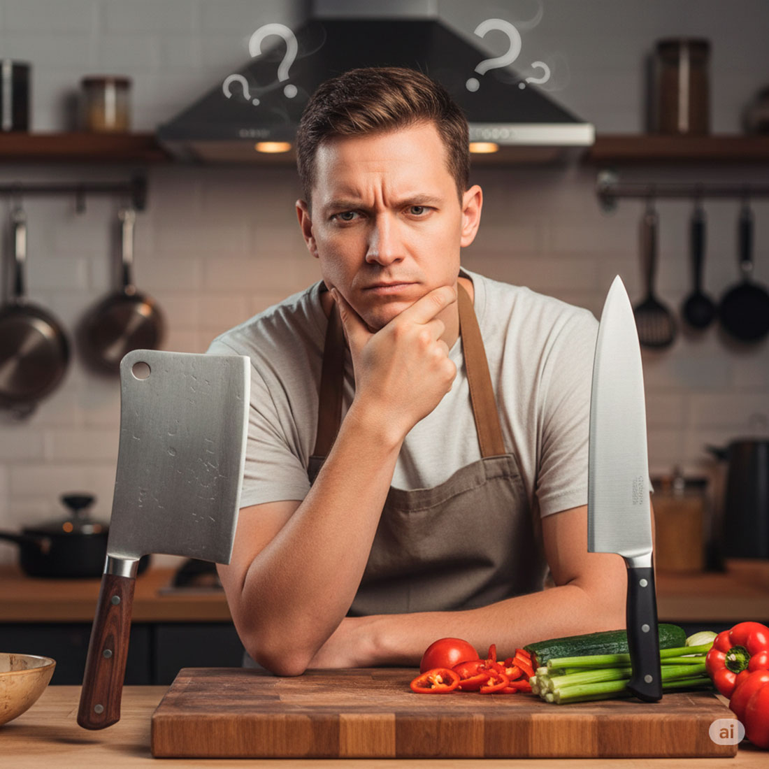 hachoir vs couteau de chef choisissez lacier qui domine votre cuisine - Hachoir vs Couteau de Chef : Choisissez l'Acier qui Domine Votre Cuisine